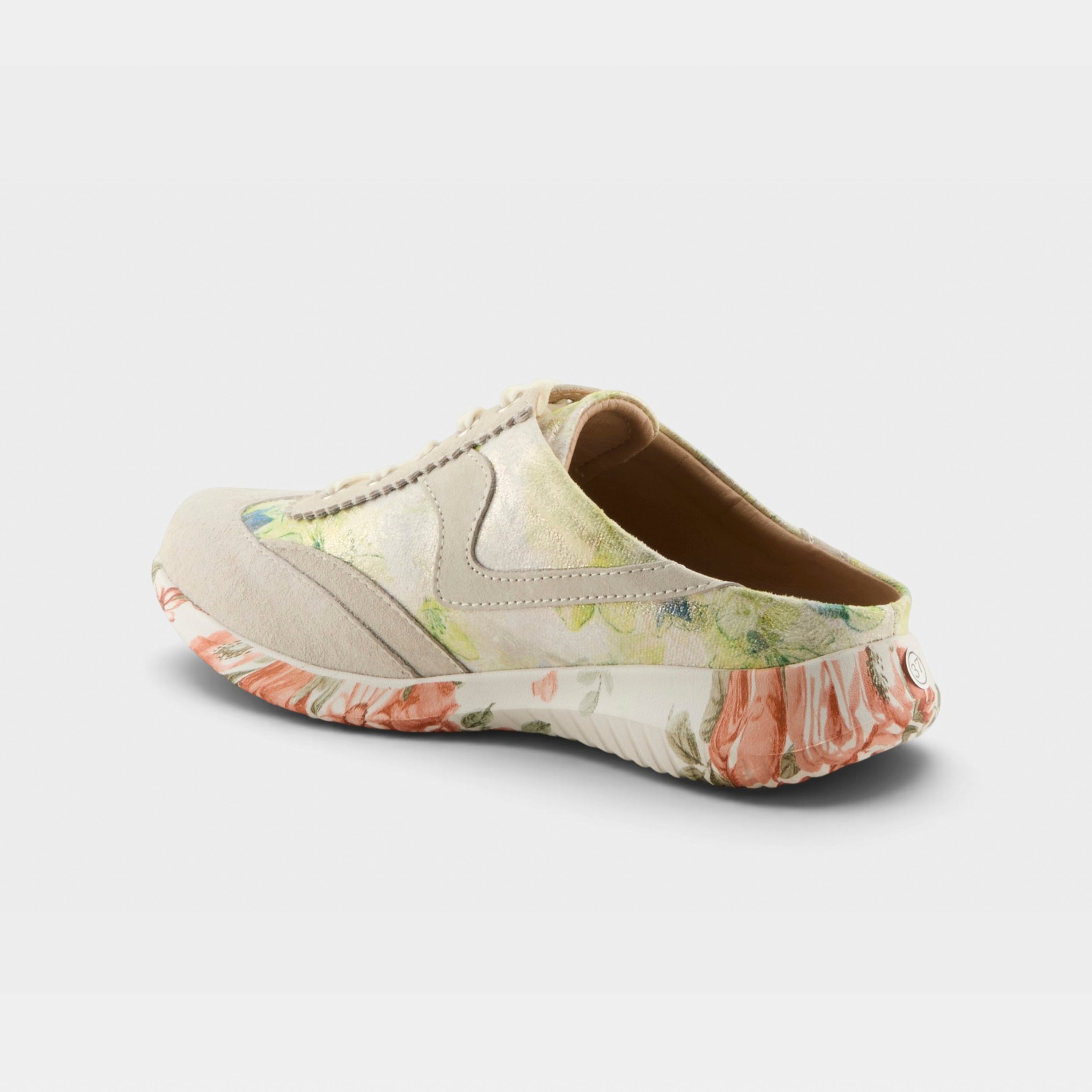 L'Artiste Stepinside sneakers in Off White Multi, alternate angle view