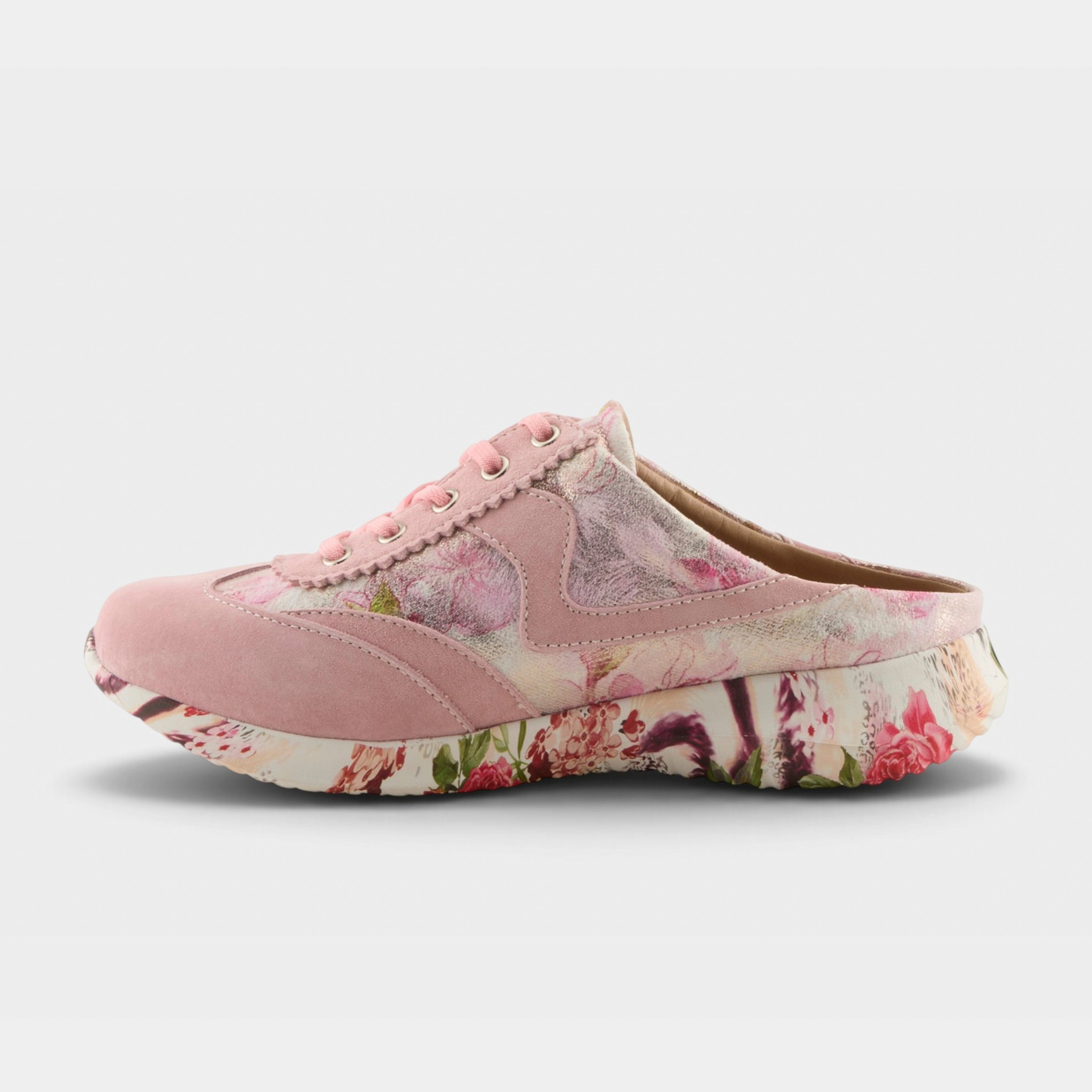 L'Artiste Stepinside sneakers in Pink Multi, side view
