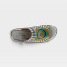 L'Artiste Stevienix sandals in White Multi, top view