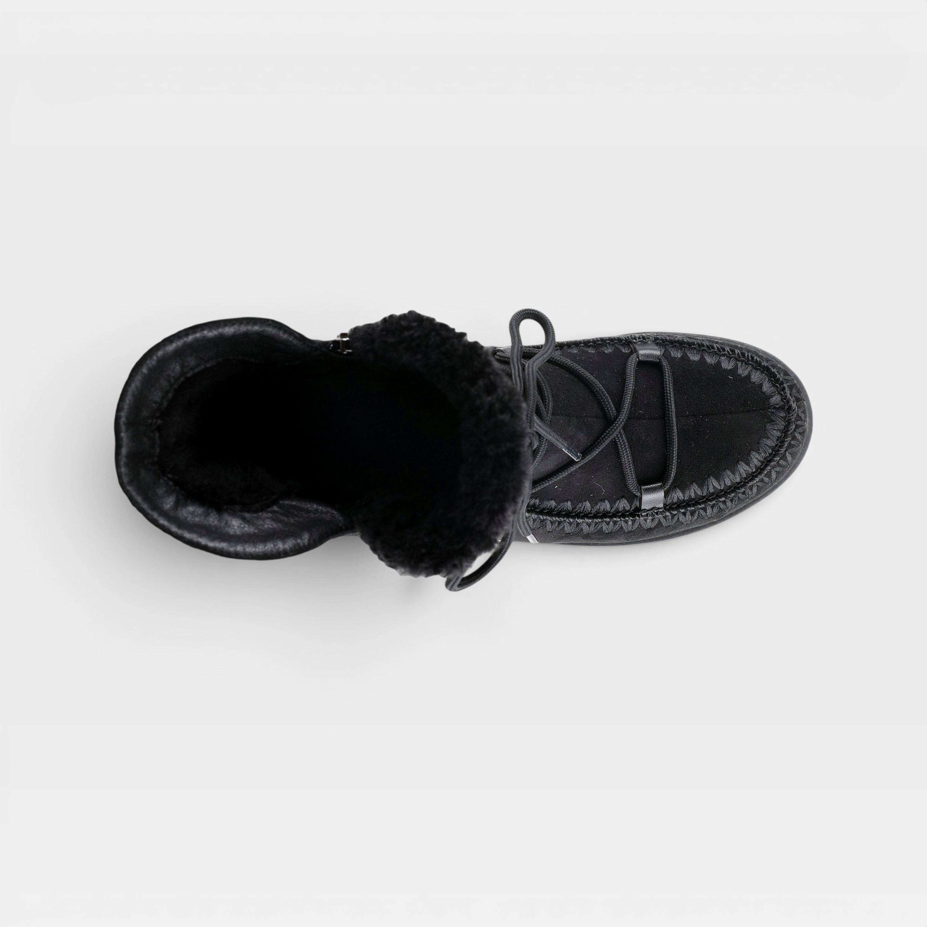 Azura Stich Black Boot
