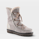 Azura Stich Taupe Boot