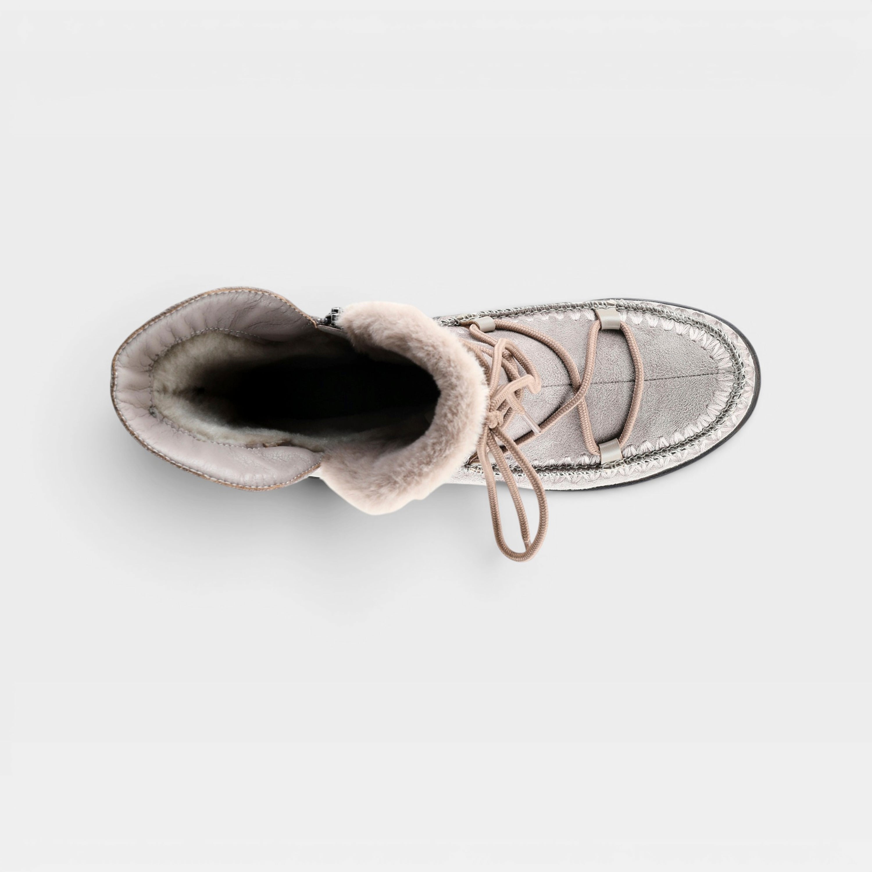 Azura Stich Taupe Boot