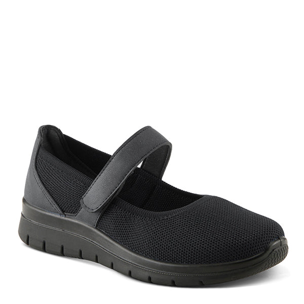 Flexus FLEXUS STOLLER SHOES comfort shoe in black with flexible sole