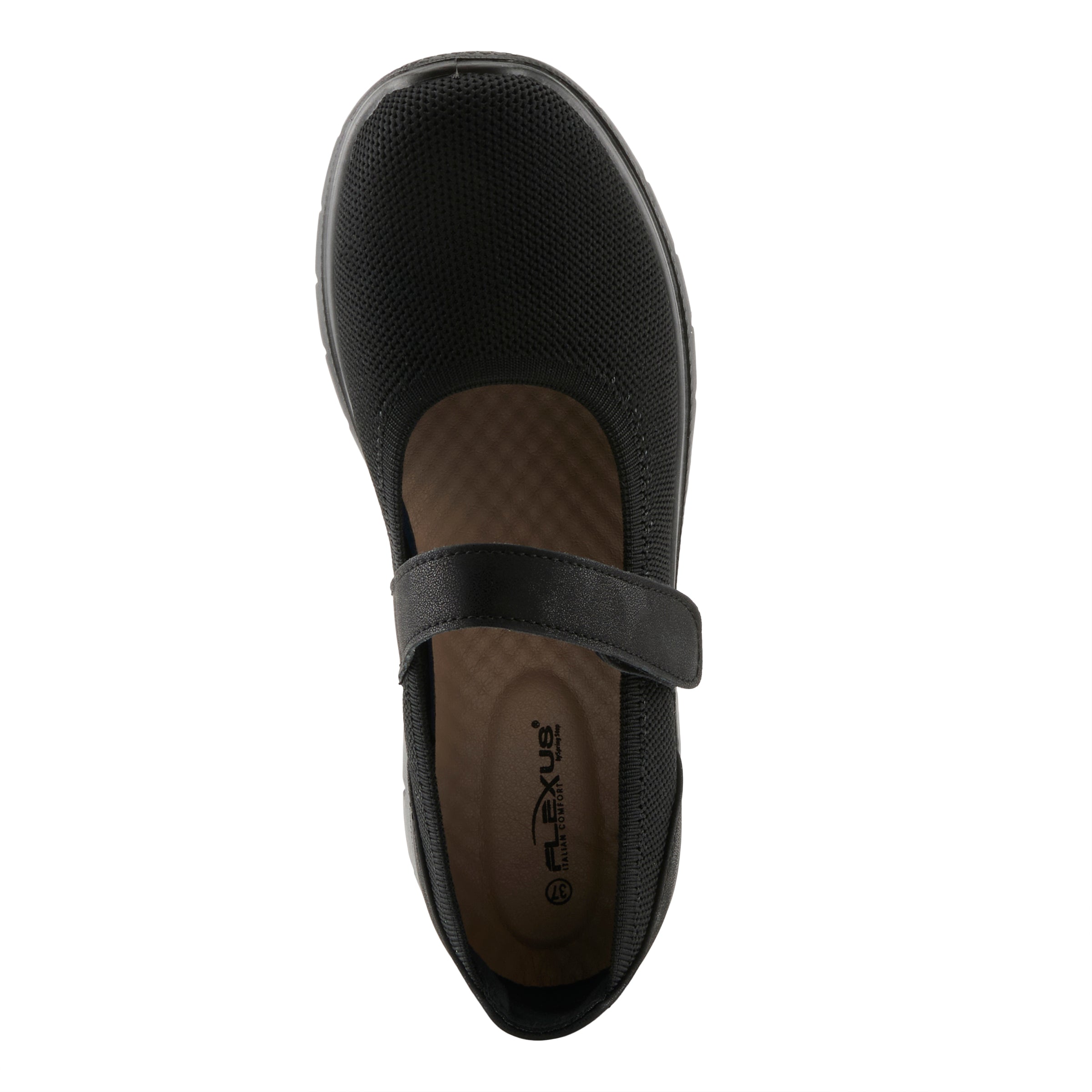 Flexus FLEXUS STOLLER SHOES comfort shoe in black with flexible sole