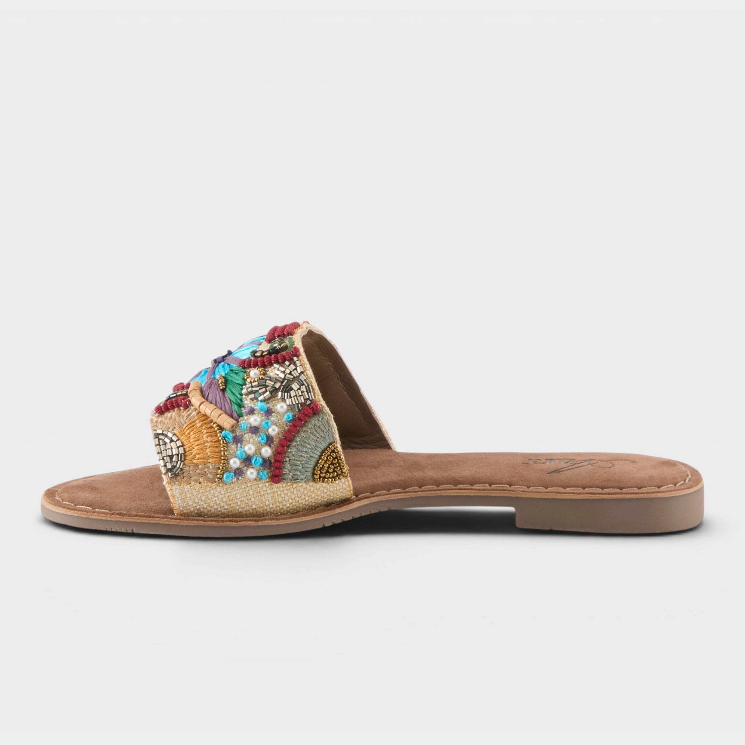 Azura Sugarplum Blue Multi Sandal