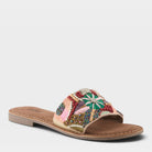 Azura Sugarplum Green Multi Sandal