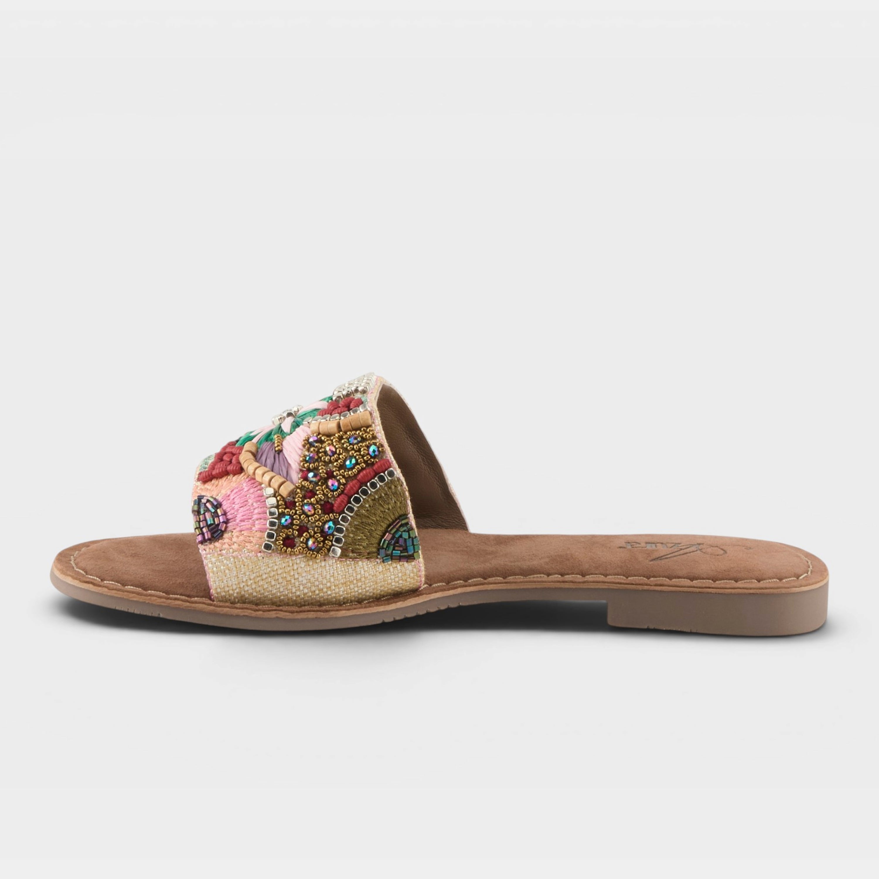 Azura Sugarplum Green Multi Sandal