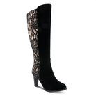 BLACK MULTI SUEDE