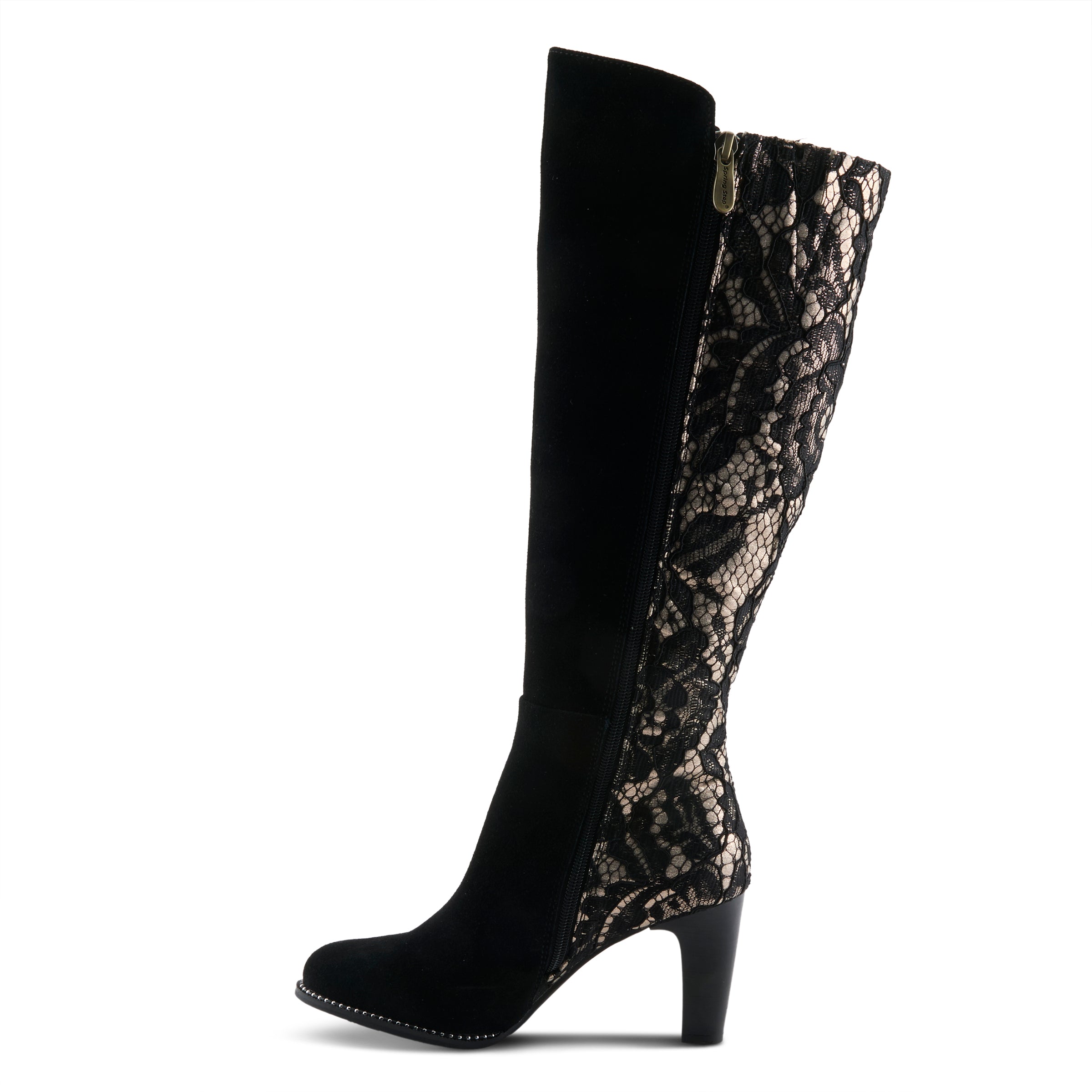 BLACK MULTI SUEDE