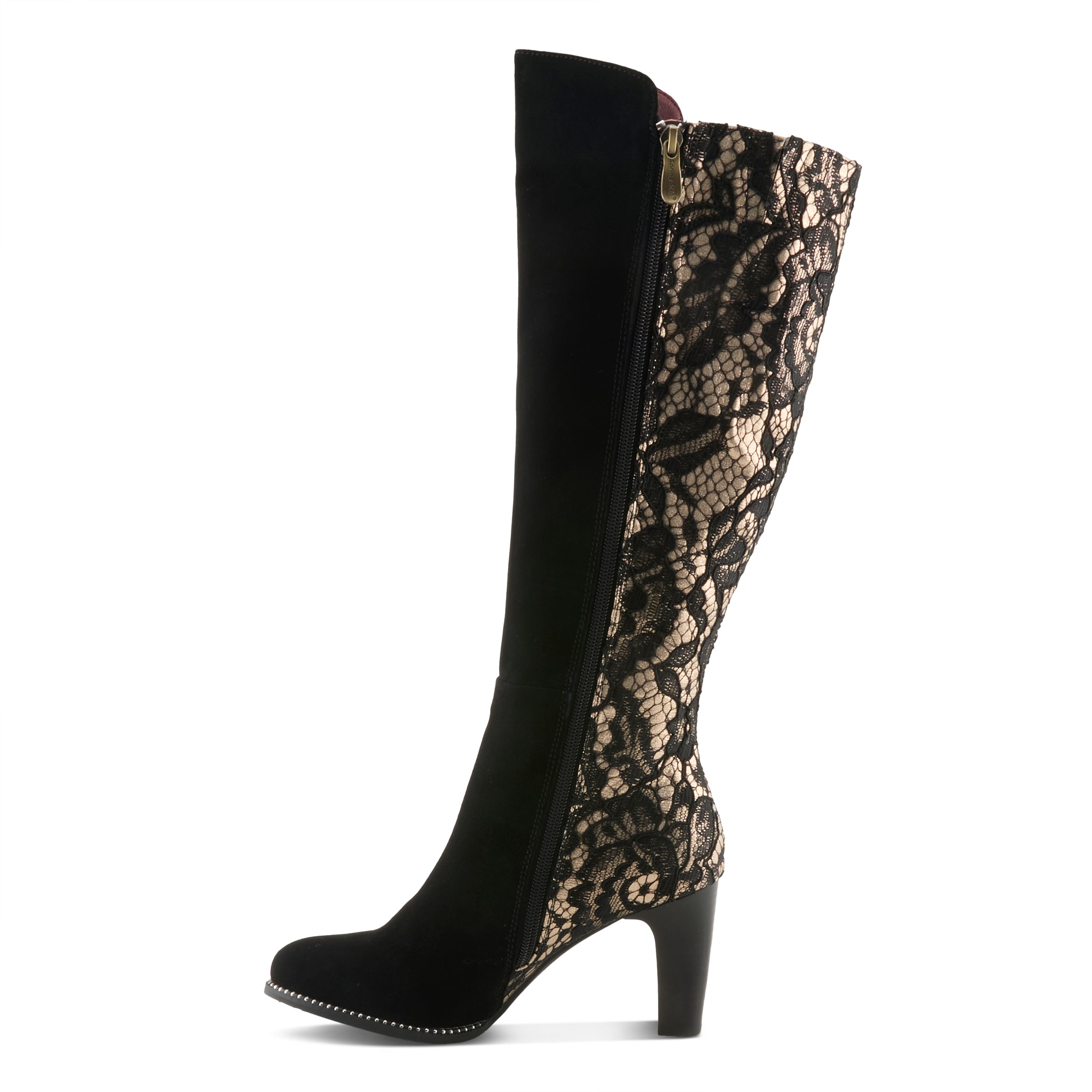 BLACK MULTI SUEDE