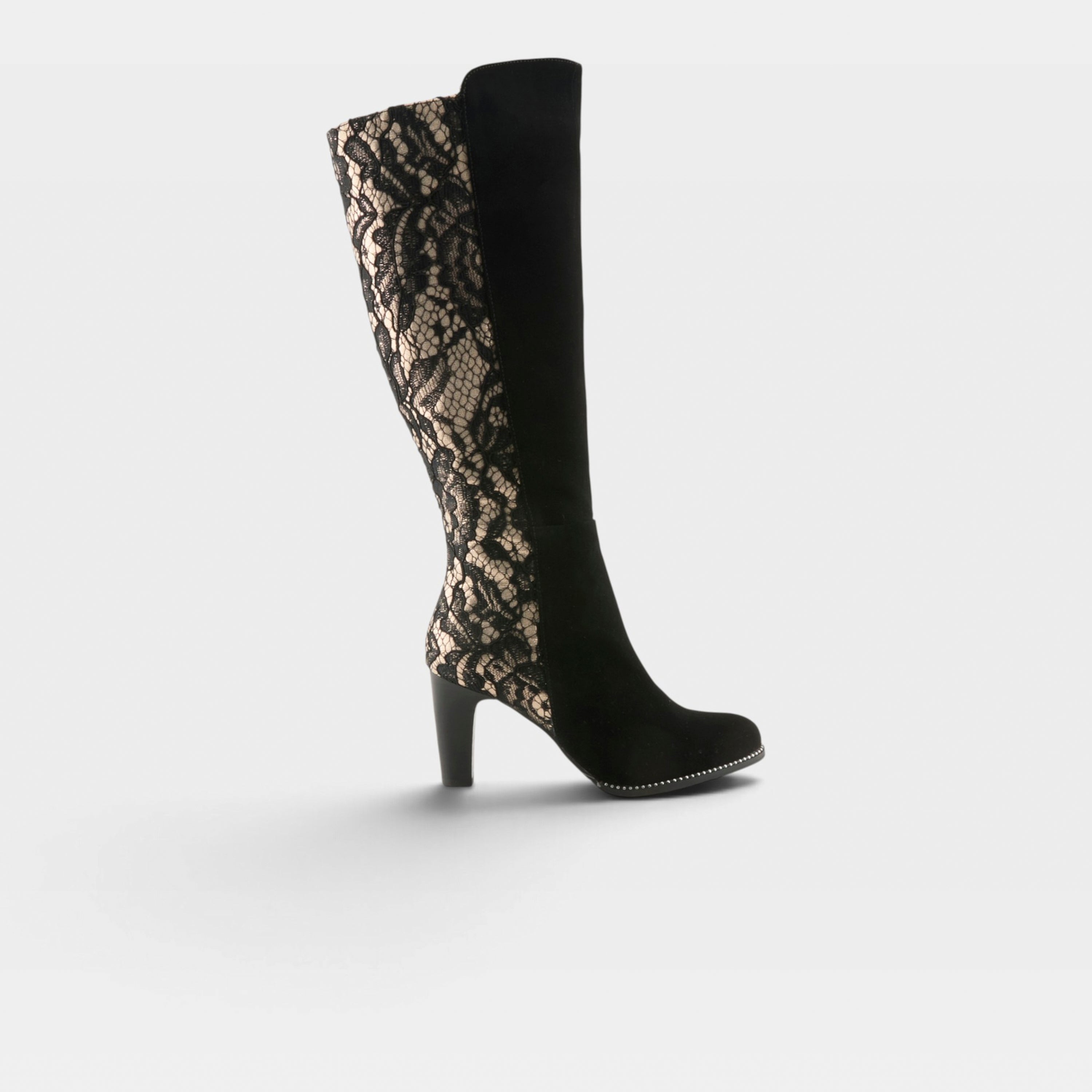 L'Artiste Sultana boots in Black Multi Suede, hero view