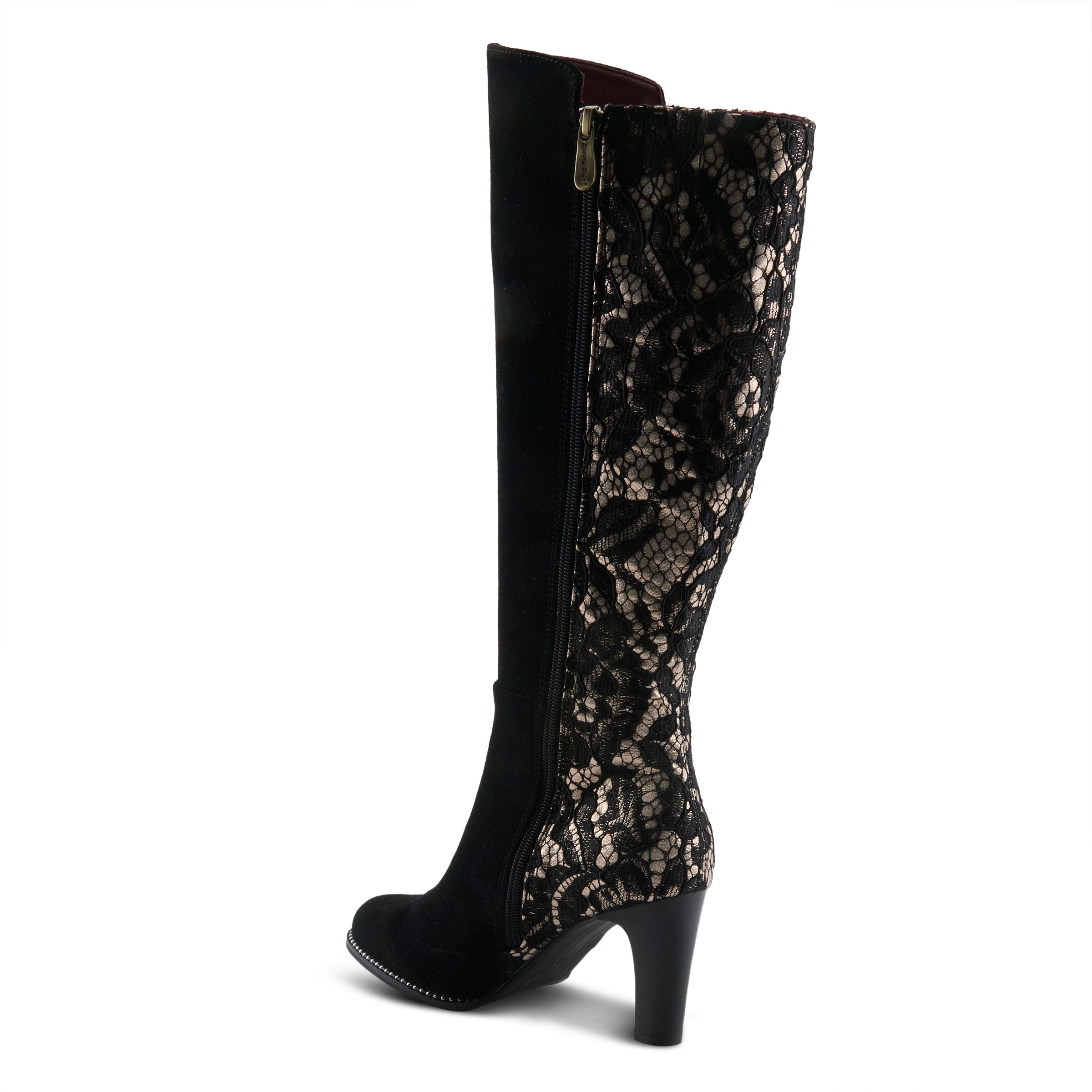 BLACK MULTI SUEDE