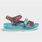 L'Artiste Sumacah sandal in Aqua, hero view