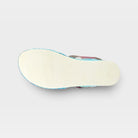 L'Artiste Sumacah sandal in Aqua, outsole view