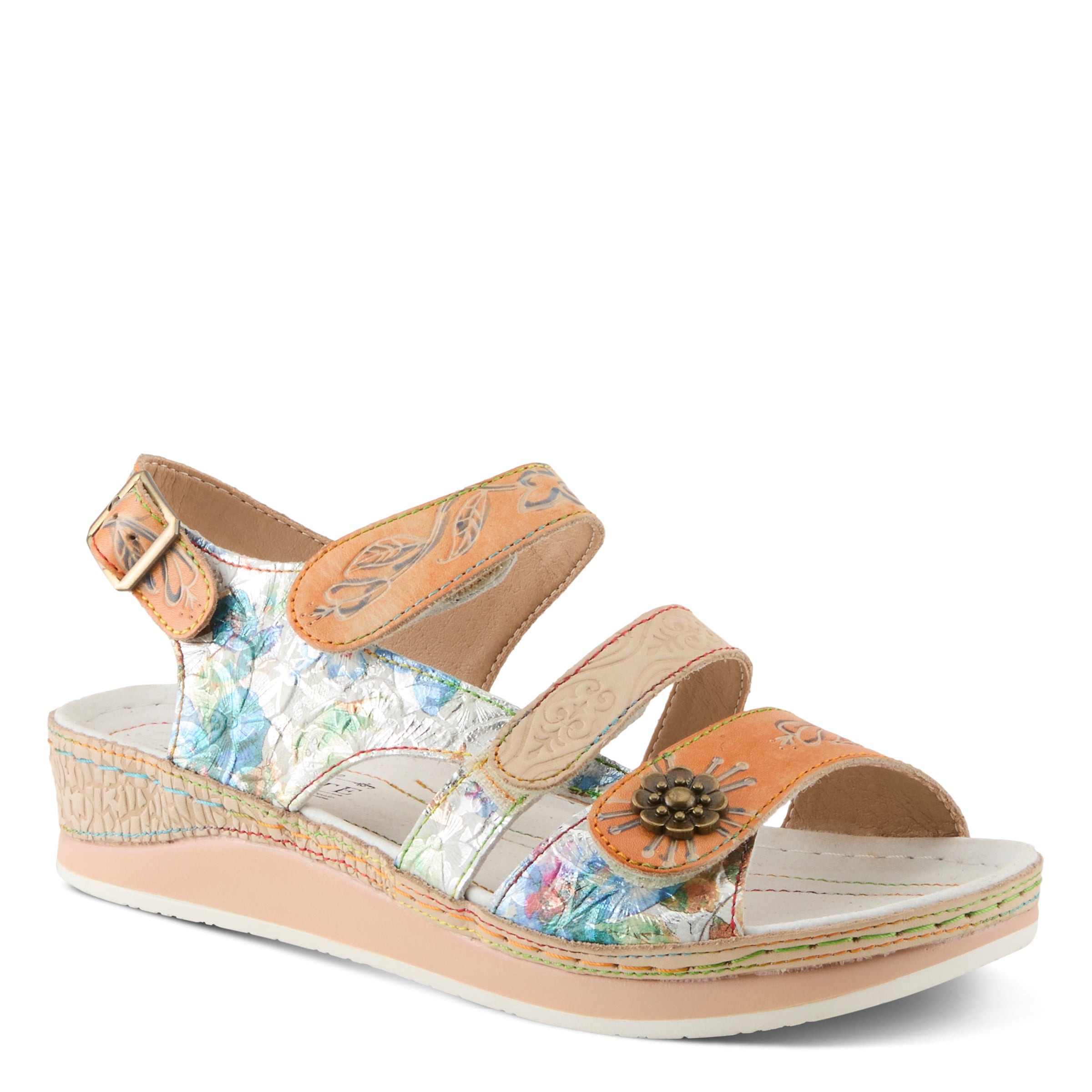 Women's L`artiste Sumacah Leather Sandals - Spring Step Shoes