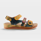 L'Artiste Sumacah sandal in Camel Multi, hero view