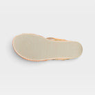 L'Artiste Sumacah sandal in Camel Multi, outsole view