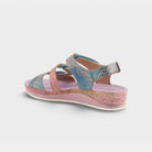L'Artiste Sumacah sandal in Lilac Multi, alternate angle view