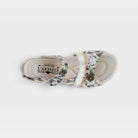 L'Artiste Sumacah sandal in Silver Multi, top view