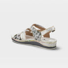L'Artiste Sumacah sandal in Silver Multi, alternate angle view