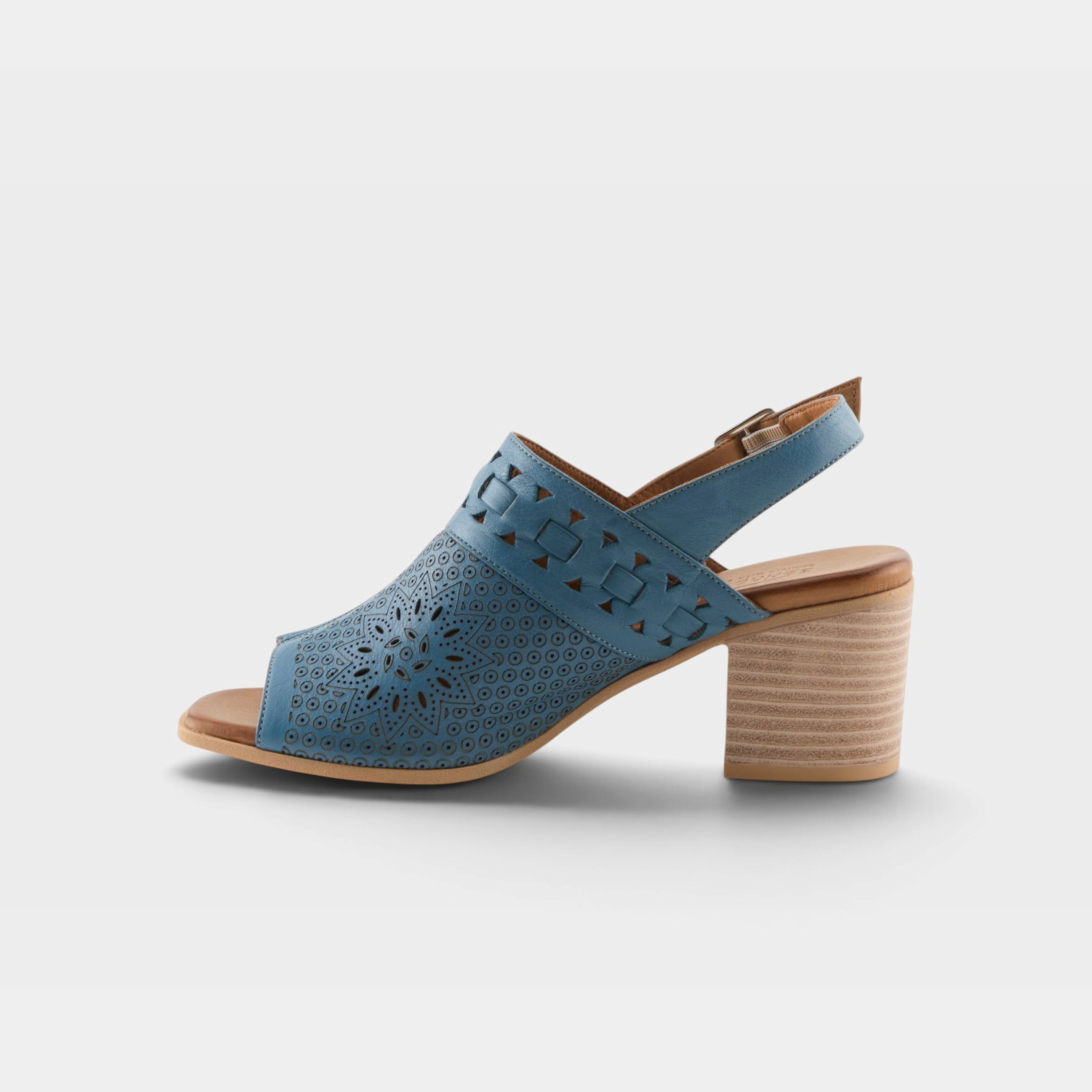 Spring Step Sunela Denim Blue Sandal