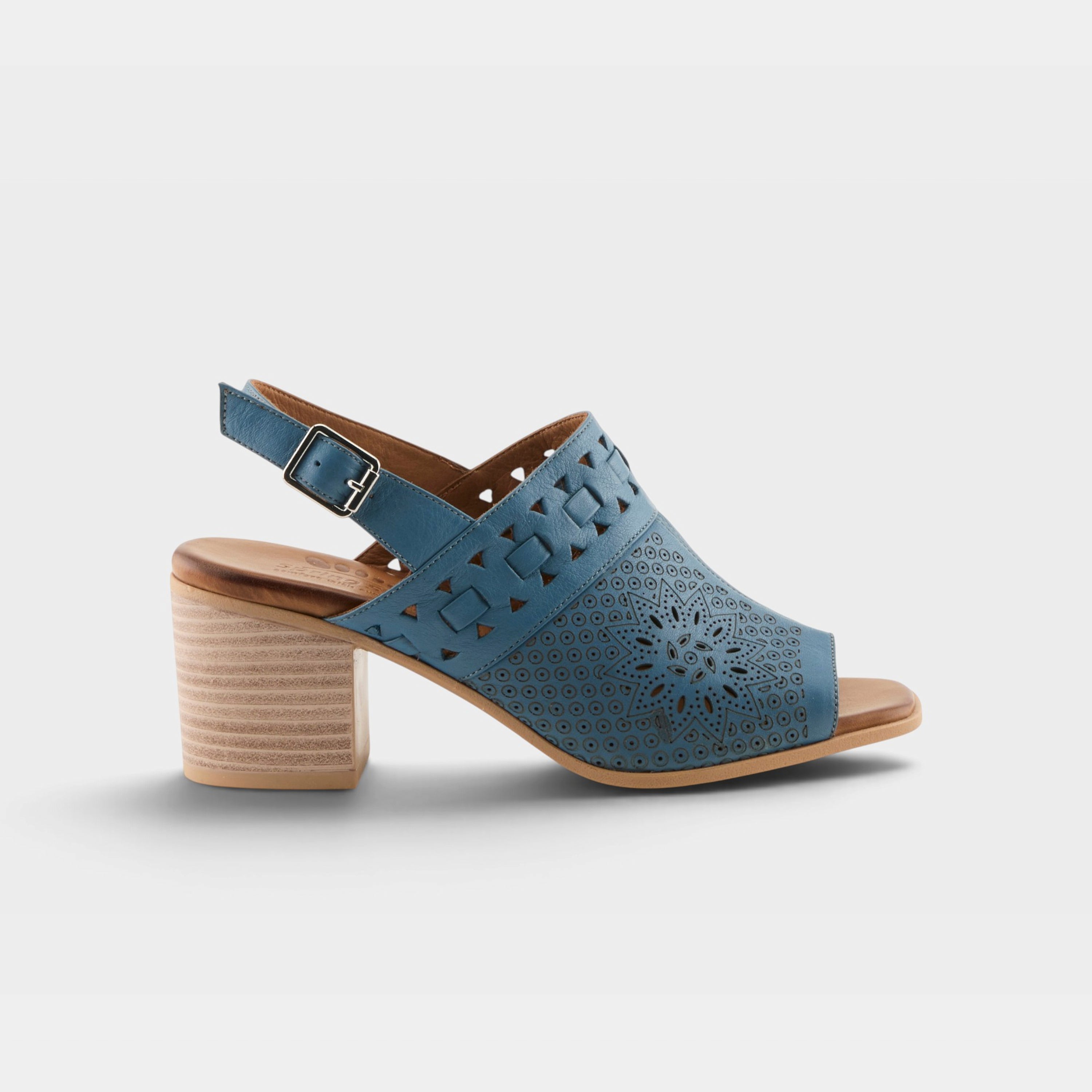 Spring Step Sunela Denim Blue Sandal