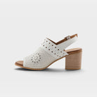Spring Step Sunela White Sandal