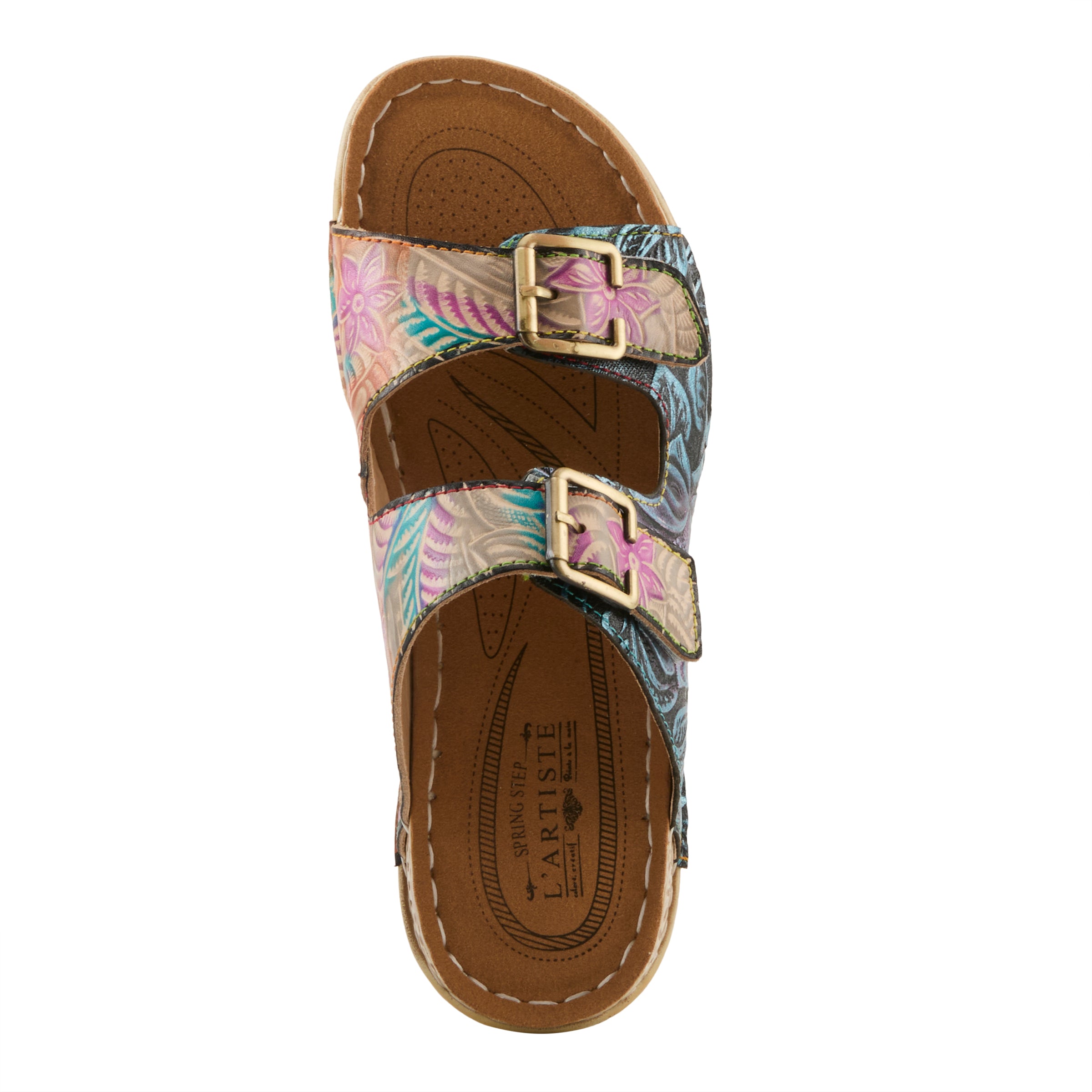 L'Artiste Sunjai Slide Sandals For Women – Spring Step Shoes