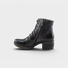L'Artiste Sunsetride boots in Black Multi, side view