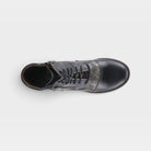 L'Artiste Sunsetride boots in Black Multi, top view