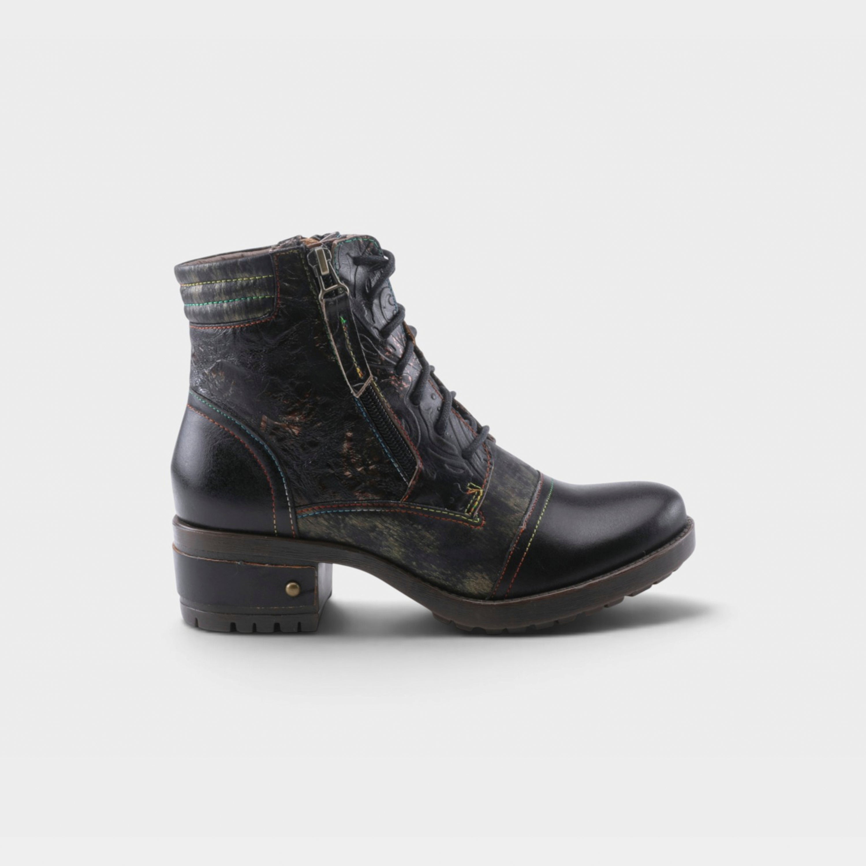 L'Artiste Sunsetride boots in Black Multi, hero view