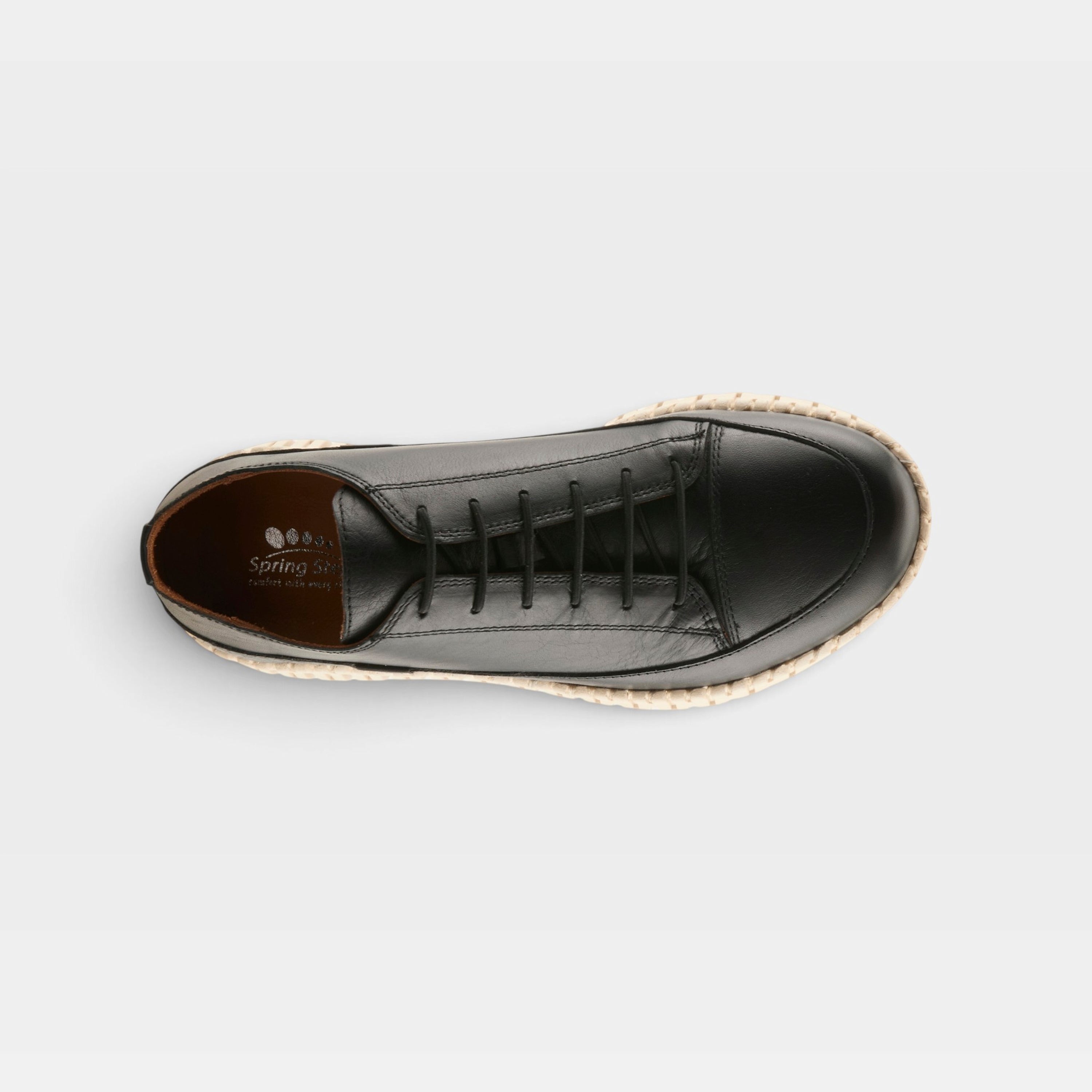 Spring Step Surana Black Sandal