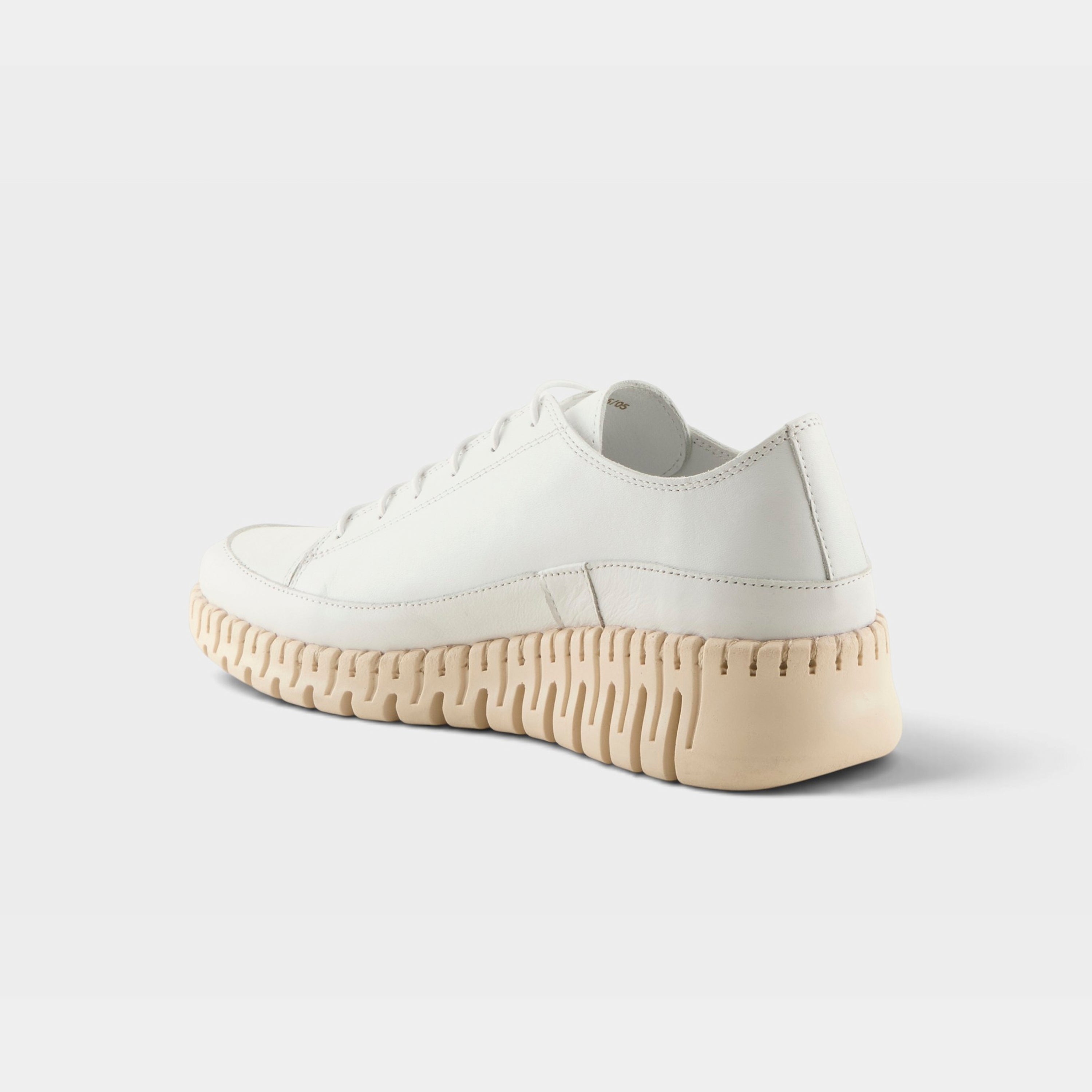 Spring Step Surana White Sandal
