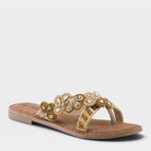 Azura Sweetums Beige Multi Sandal