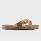 Azura Sweetums Beige Multi Sandal