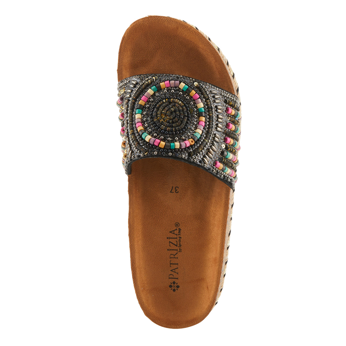 Patrizia PATRIZIA SWIRLA SANDALS sandal in yellow multi with stylish fashion design