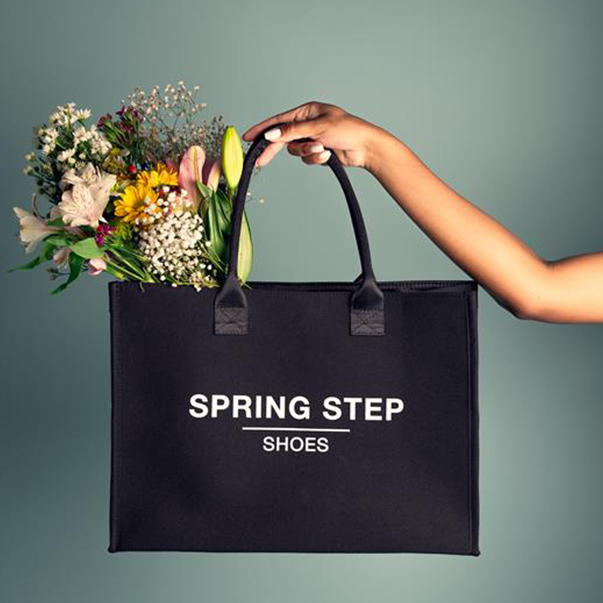 Spring Step SPRING STEP SHOES BRANDED TOTE BAG shoe with comfortable everyday design