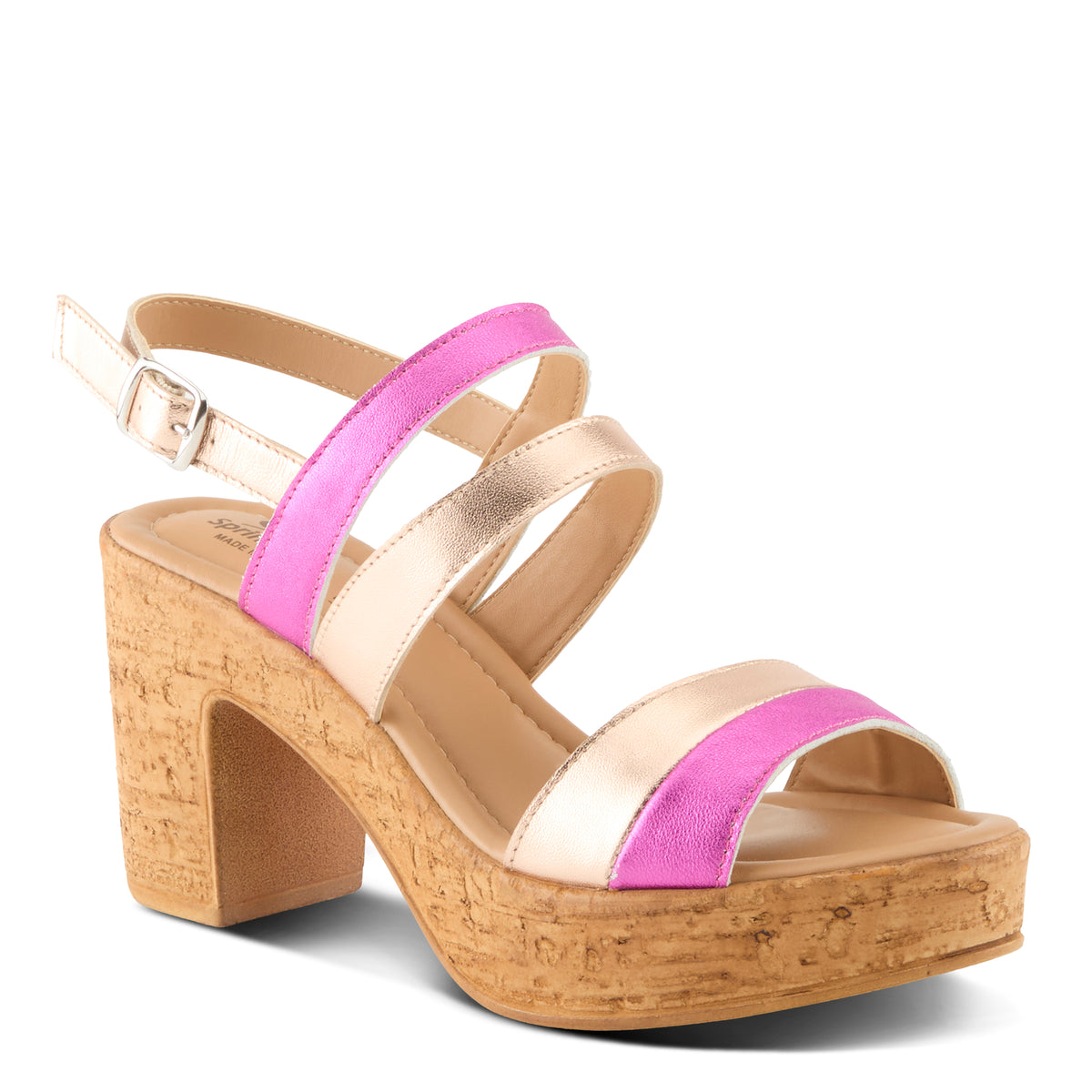 Spring Step SPRING STEP TALHA SANDALS sandal in blue multi with comfortable everyday design