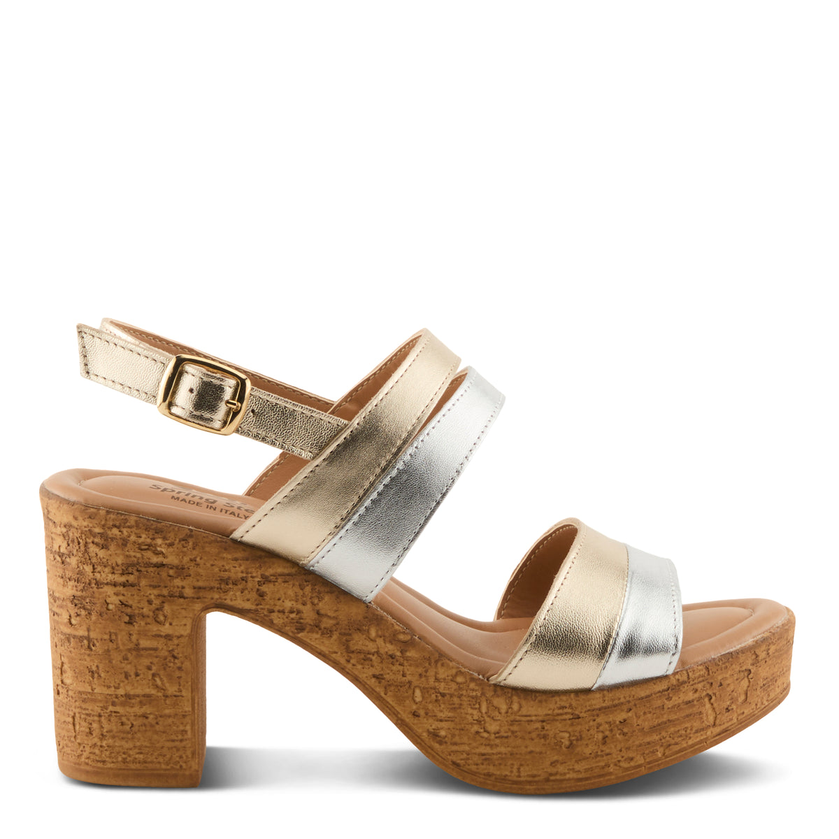 Spring Step SPRING STEP TALHA SANDALS sandal in silver multi with comfortable everyday design