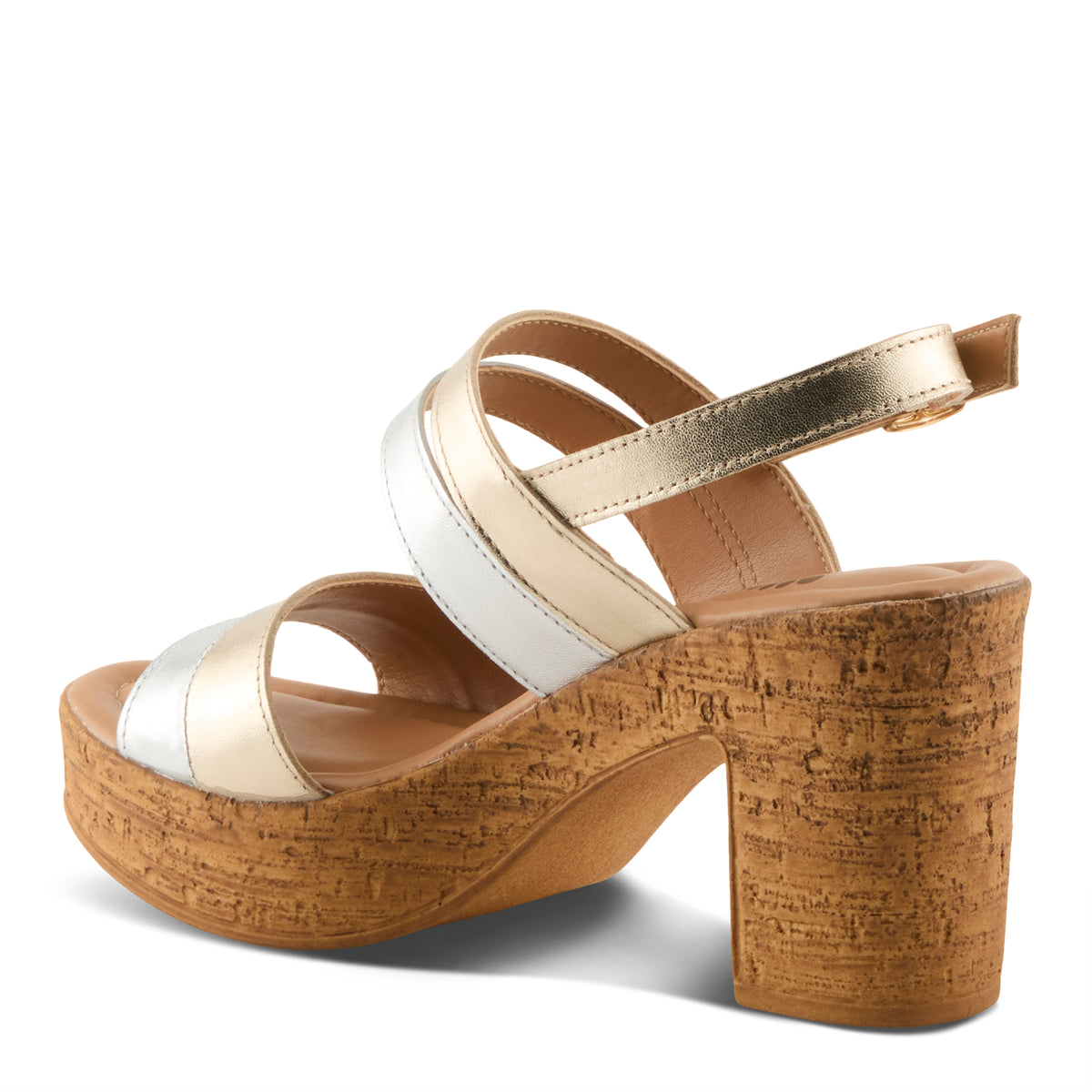 Spring Step SPRING STEP TALHA SANDALS sandal in silver multi with comfortable everyday design