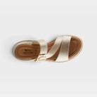 Spring Step Taliah Gold Sandal