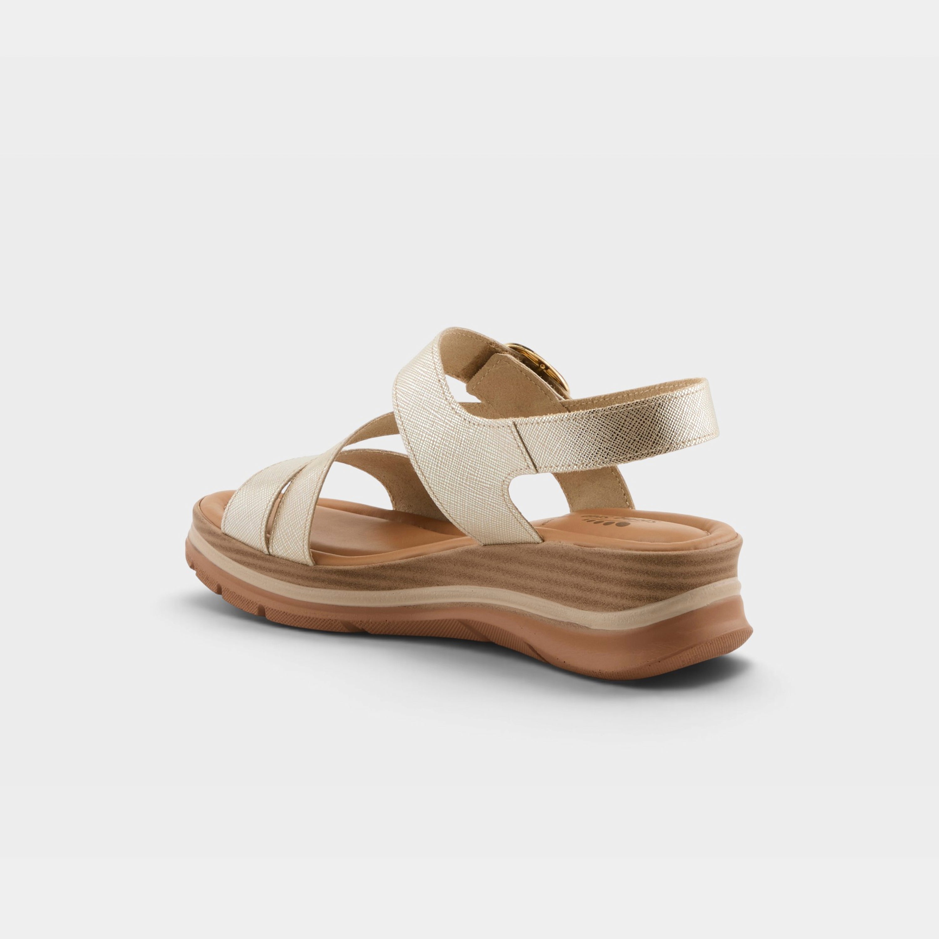 Spring Step Taliah Gold Sandal