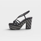 Azura Tamar Black Sandal