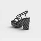 Azura Tamar Black Sandal