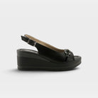 Spring Step Tamra Black Casual Sandal