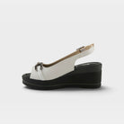 Spring Step Tamra White Casual Sandal