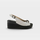 Spring Step Tamra White Casual Sandal