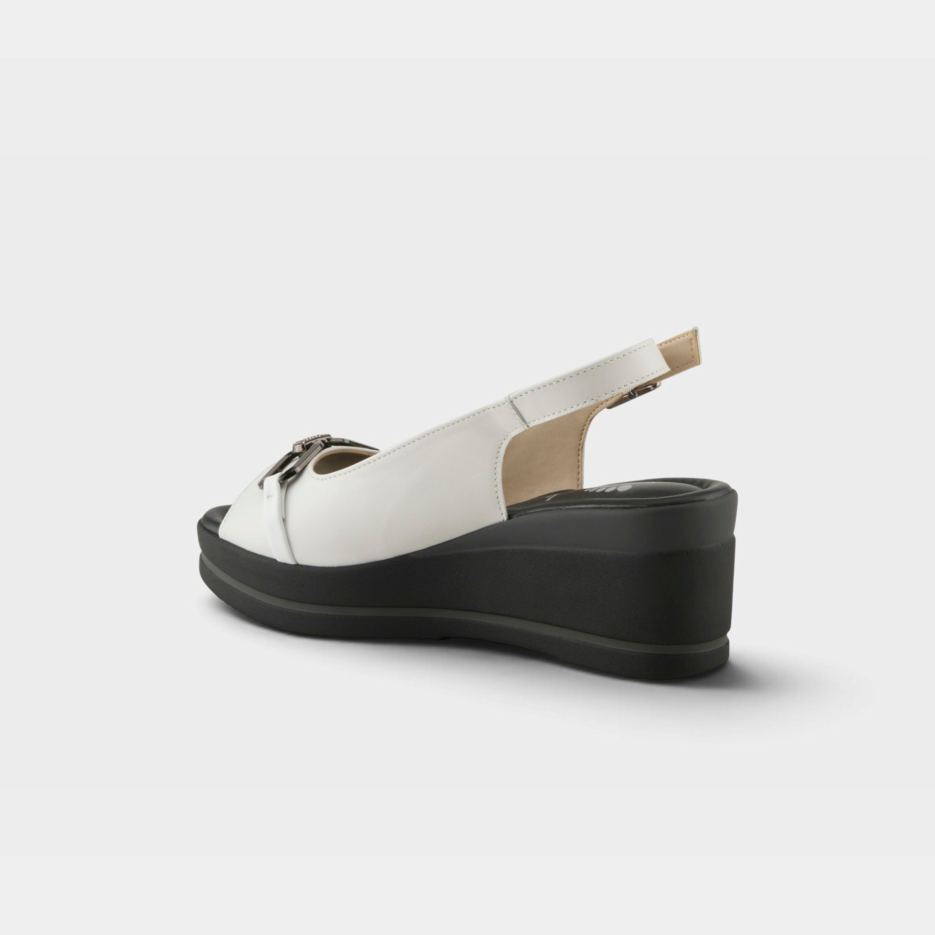 Spring Step Tamra White Casual Sandal