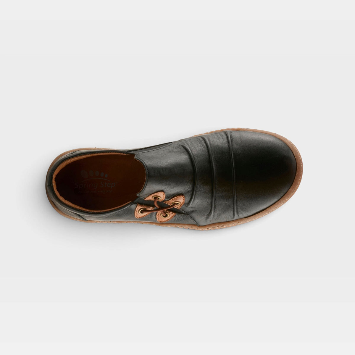 Spring Step Tavi Black Shoe