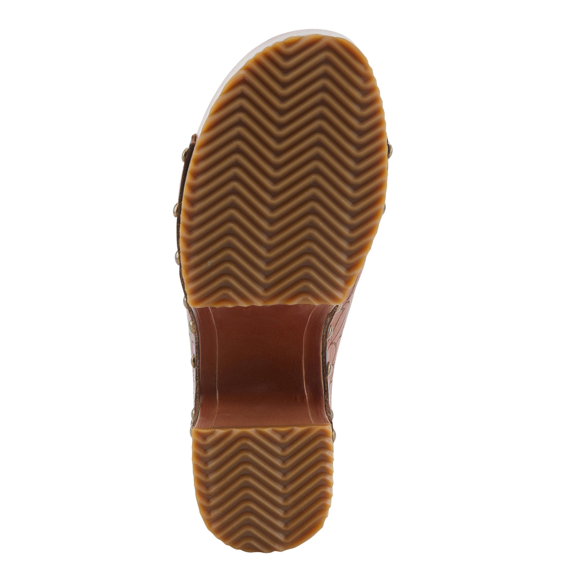 L'Artiste L'ARTISTE TEESHIRT SANDALS sandal in brown multi with handcrafted leather design